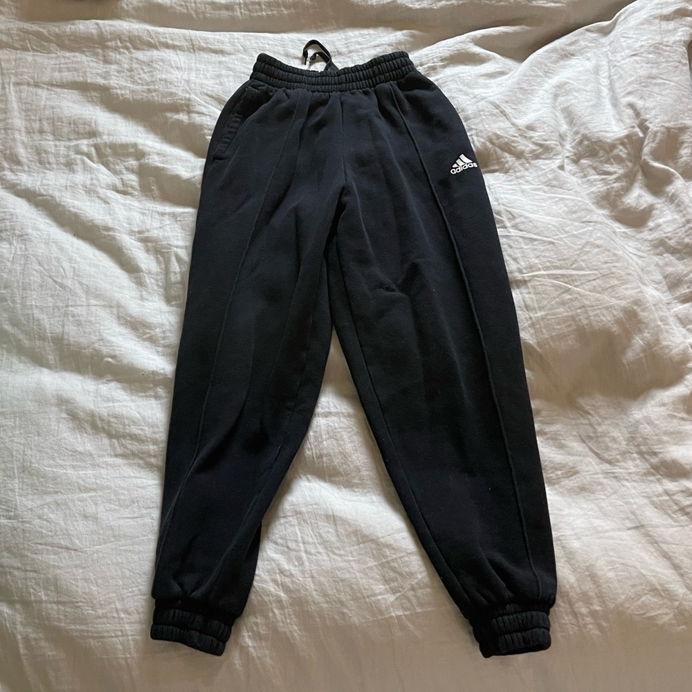 Adidas studio fleece jogger pants